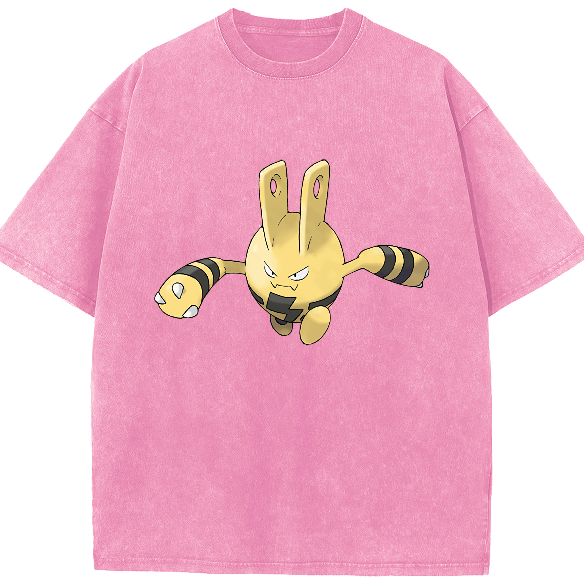 （画像用） ポケットモンスター Pokémon 綿100% ヴィンテージ風 半袖Tシャツ（フロントプリント）